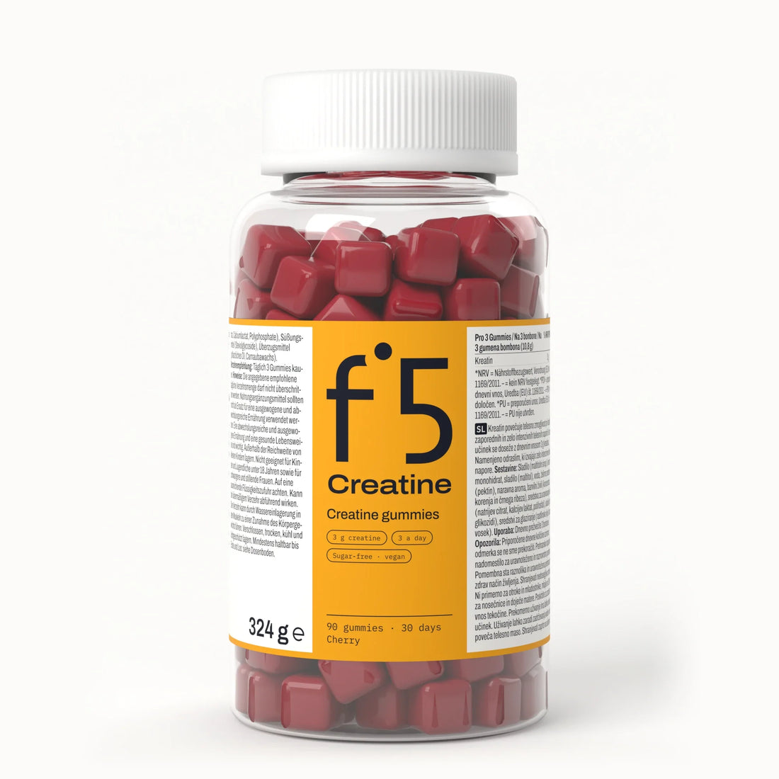 Doza f°5 Creatine z gumijastimi bonboni s kreatinom