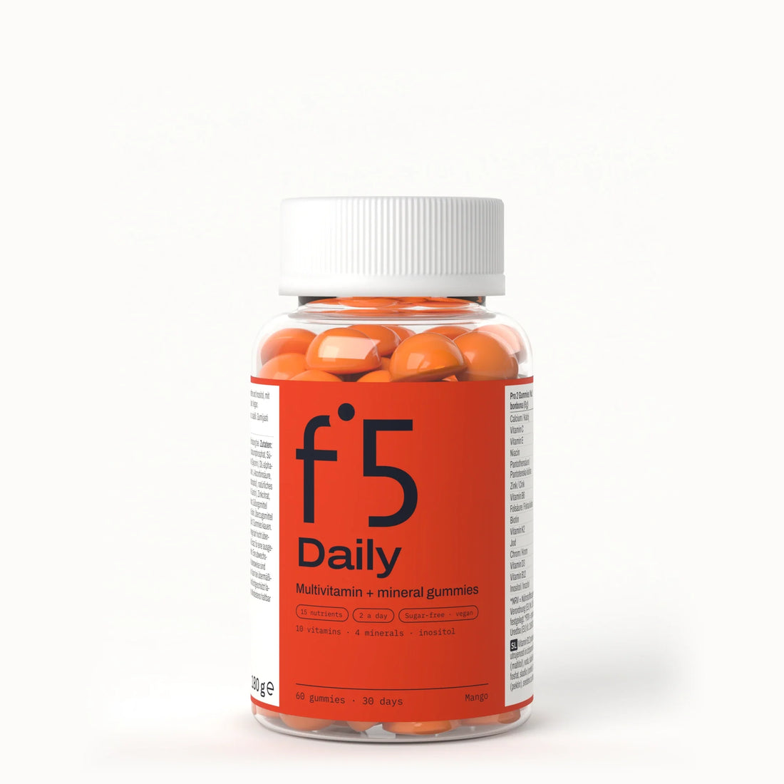 Doza f°5 Daily, multivitamin in minerali v gumijastih bonbonih
